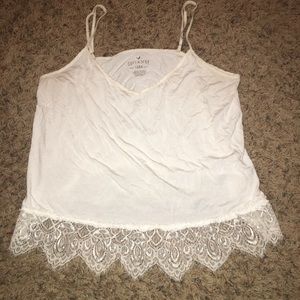 AEO Lace trim Tank